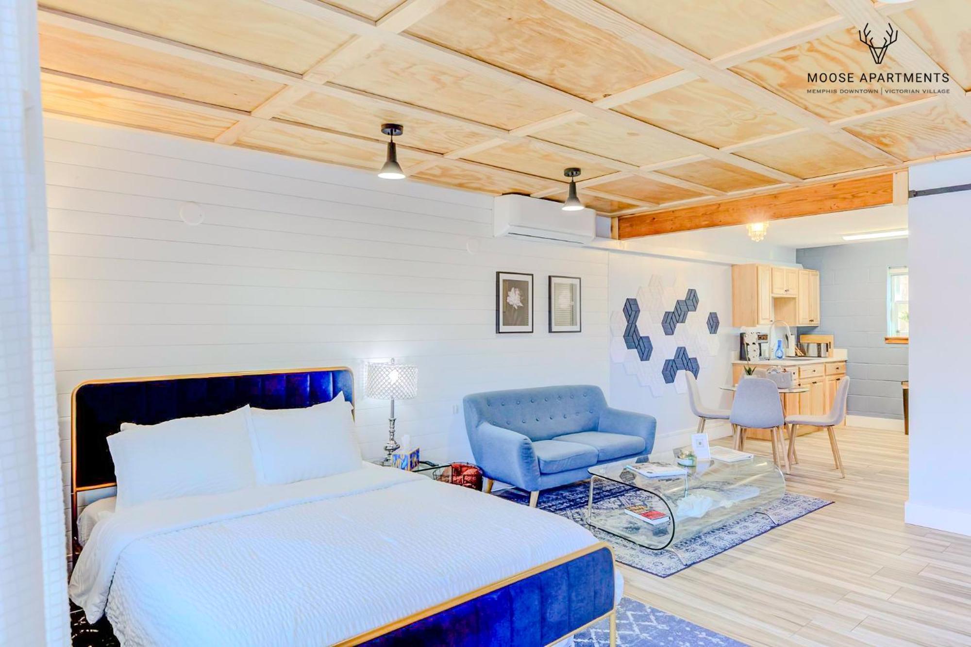 Apartment The Moose #3 - Modern Luxe With Free Gated Parking & Wifi Memphis