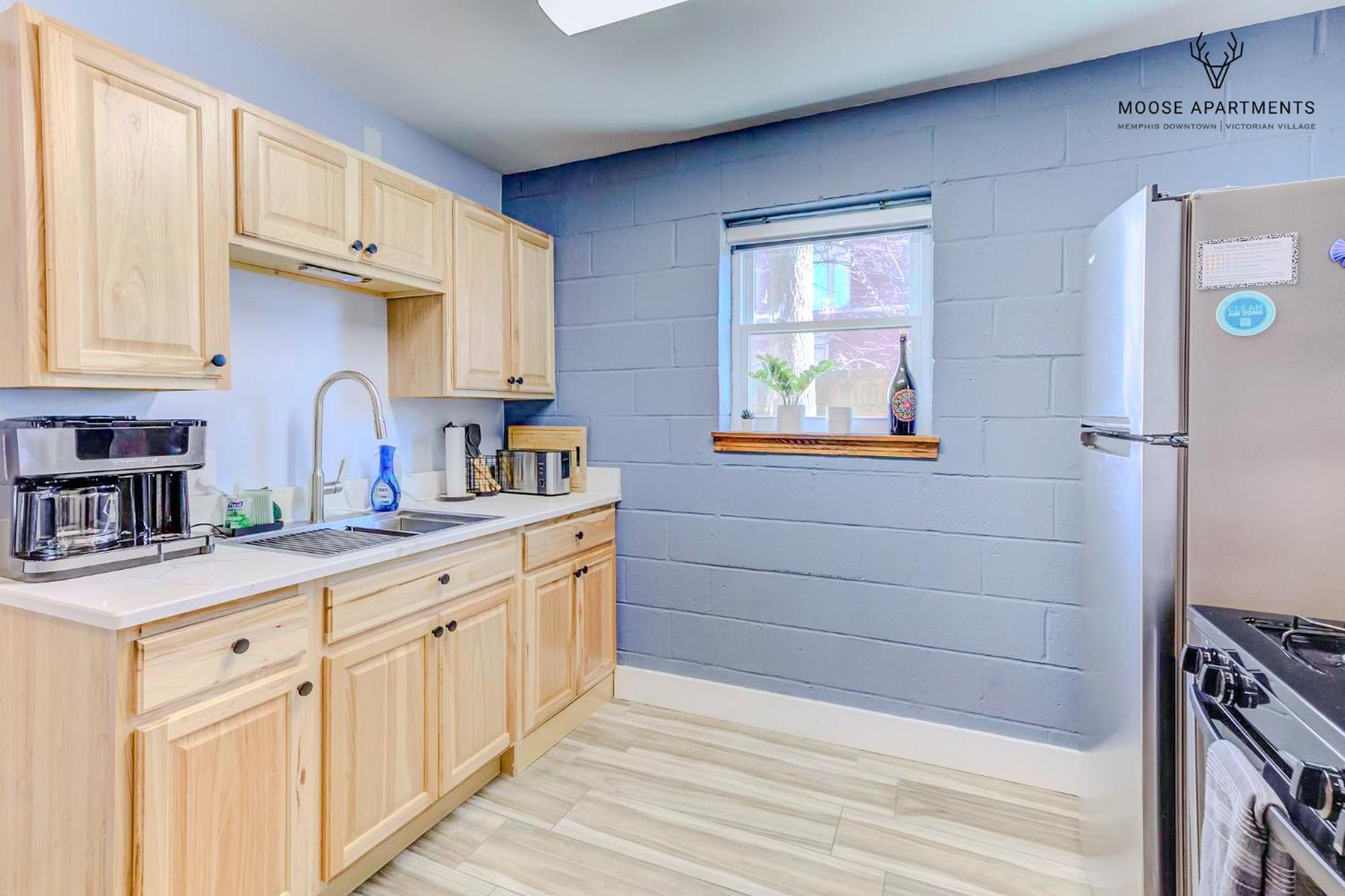 Apartment The Moose #3 - Modern Luxe With Free Gated Parking & Wifi Memphis