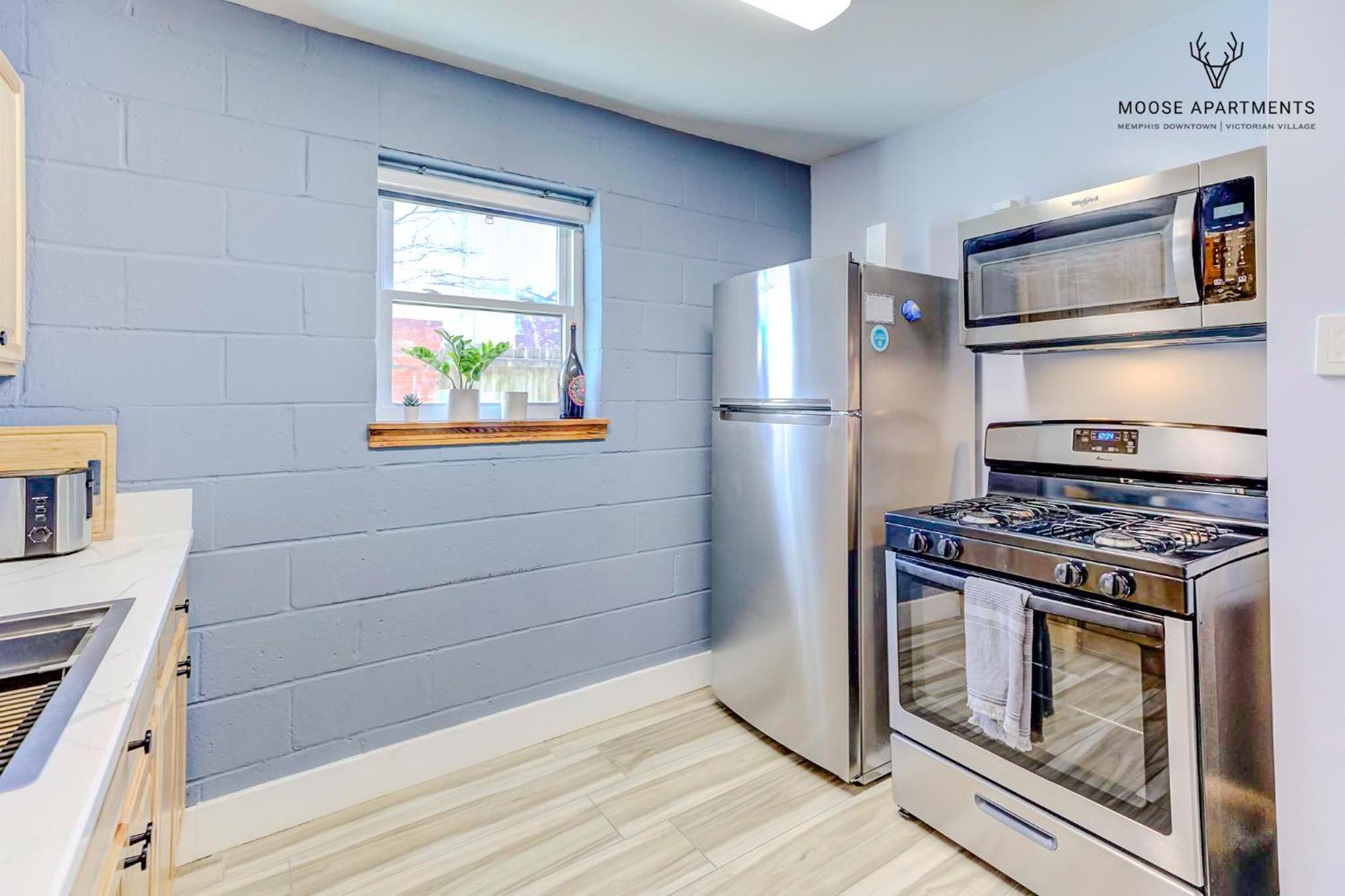 The Moose #3 - Modern Luxe With Free Gated Parking & Wifi Apartment Memphis