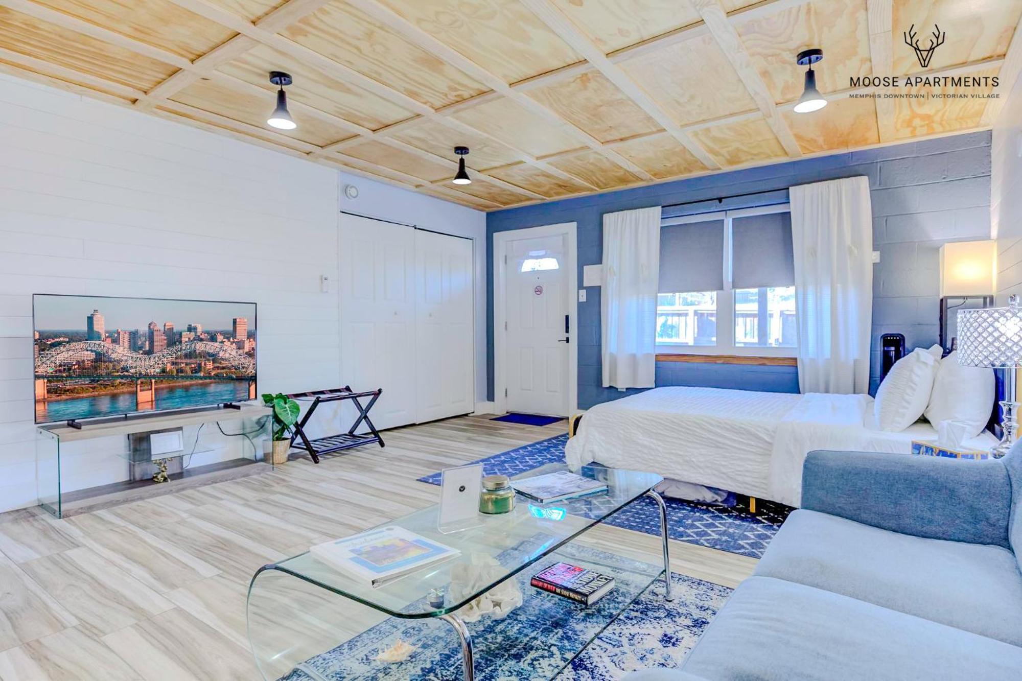 The Moose #3 - Modern Luxe With Free Gated Parking & Wifi * Memphis
